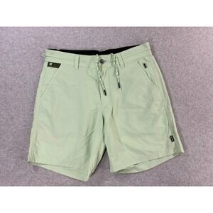Howler Brothers Nylon Athletic Casual Shorts (Men's 31) Green - 9"